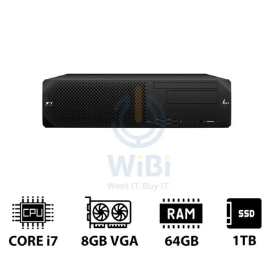 HP Z2 G9 SFF Workstation - i7-13700K 3.40GHz / 16-Cores / 64GB / 1TB (NVMe M.2 SSD) / T1000 8GB VGA / Win 11 Pro / 3YW