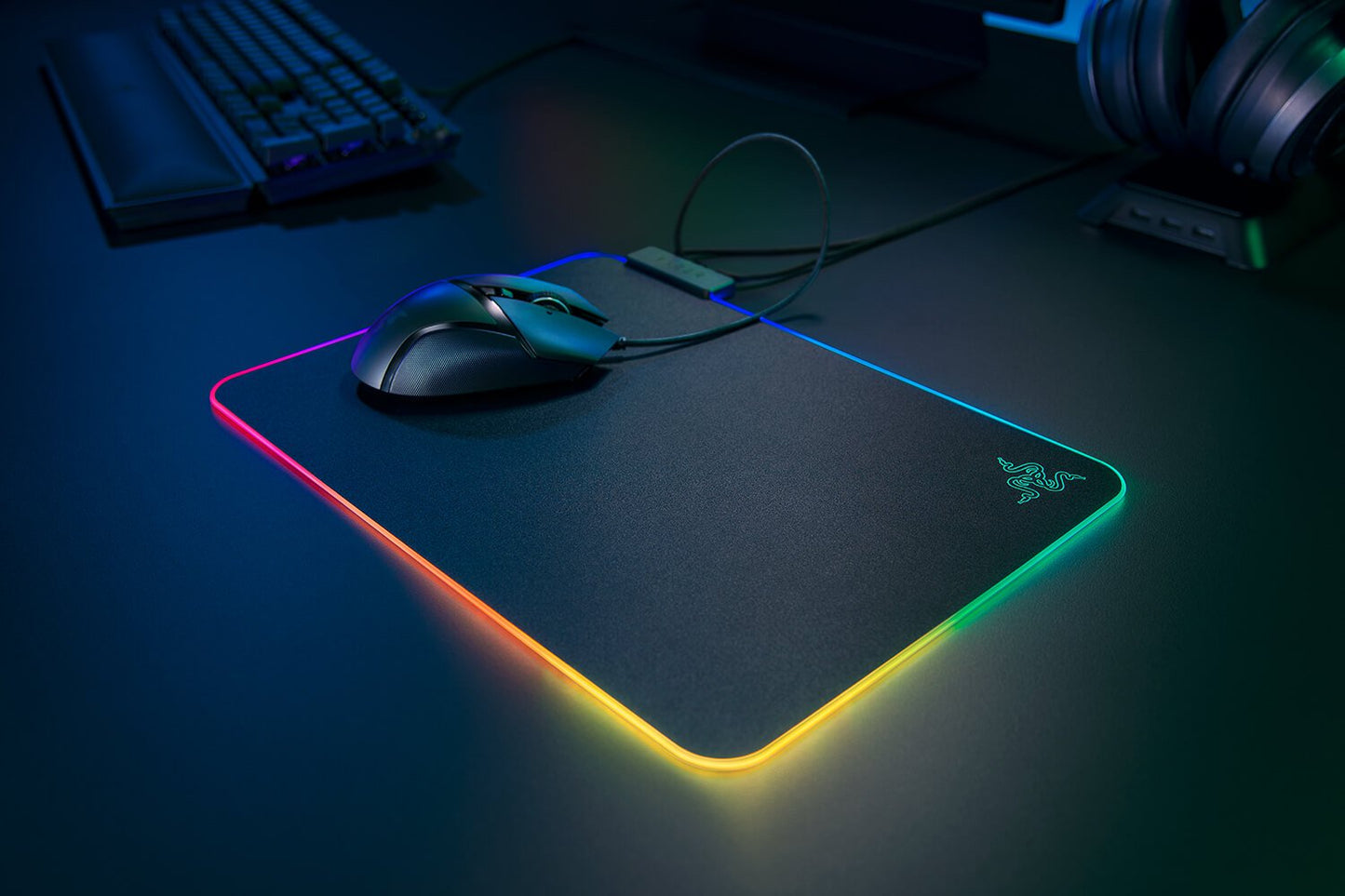 Razer Firefly V2 Micro Textured Gaming Mouse - RGB / Black