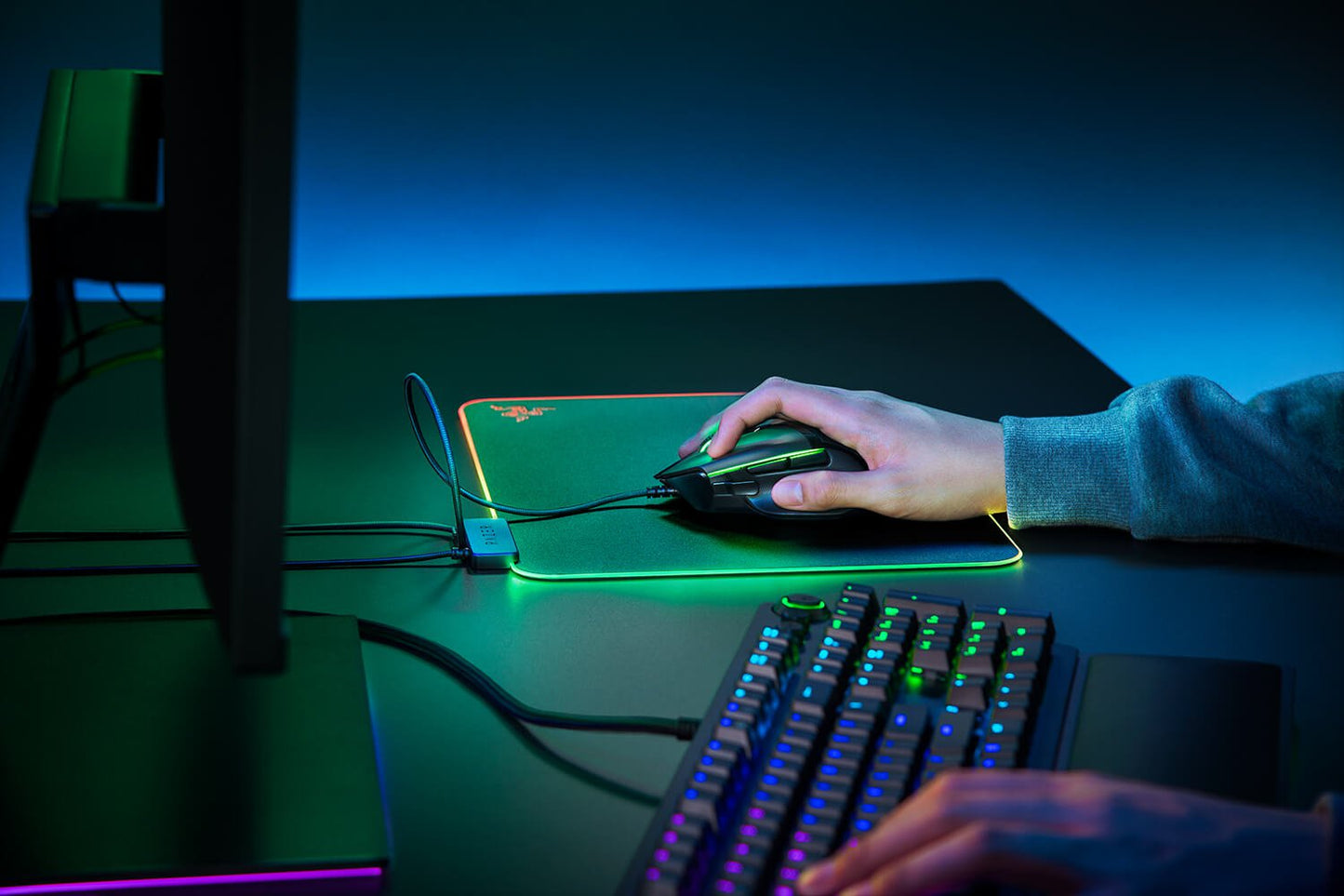 Razer Firefly V2 Micro Textured Gaming Mouse - RGB / Black