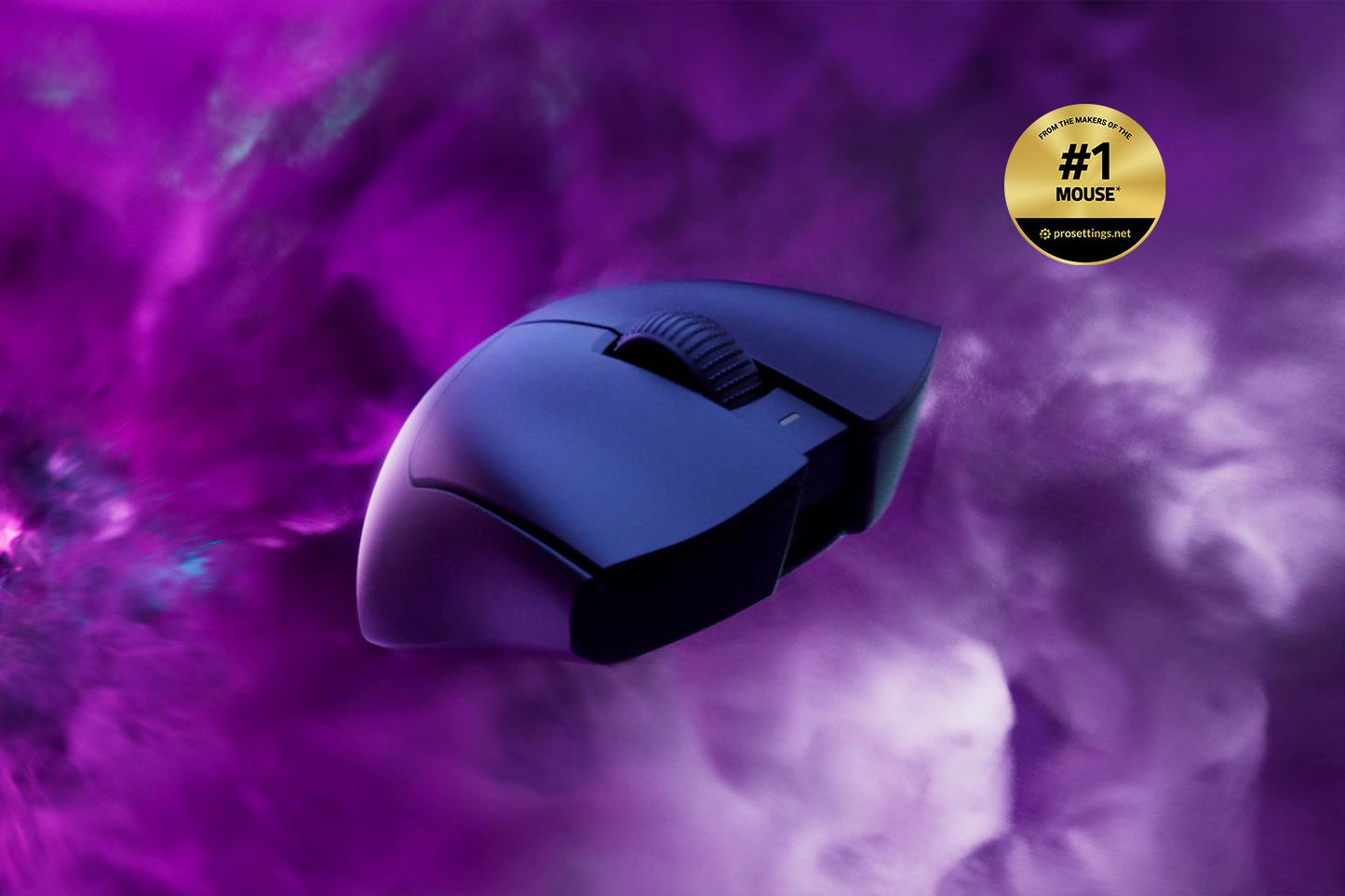 Razer DeathAdder V3 Pro Ultra-Lightweight Wireless/Wired Ergonomic Esports Mouse - Black