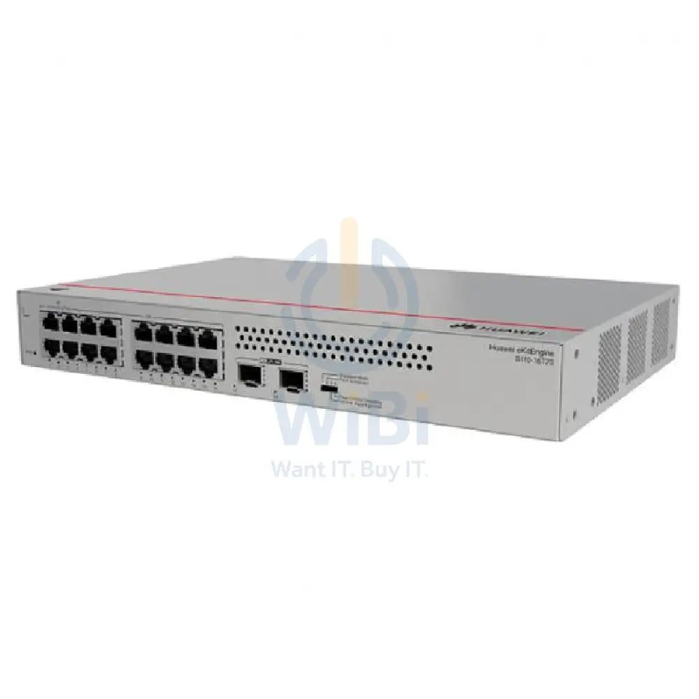 Huawei eKitEngine S110-16T2S 16-Port Unmanaged Gigabit Ethernet - 16 Ports / 2x SFP / Unmanaged - Switch Networking