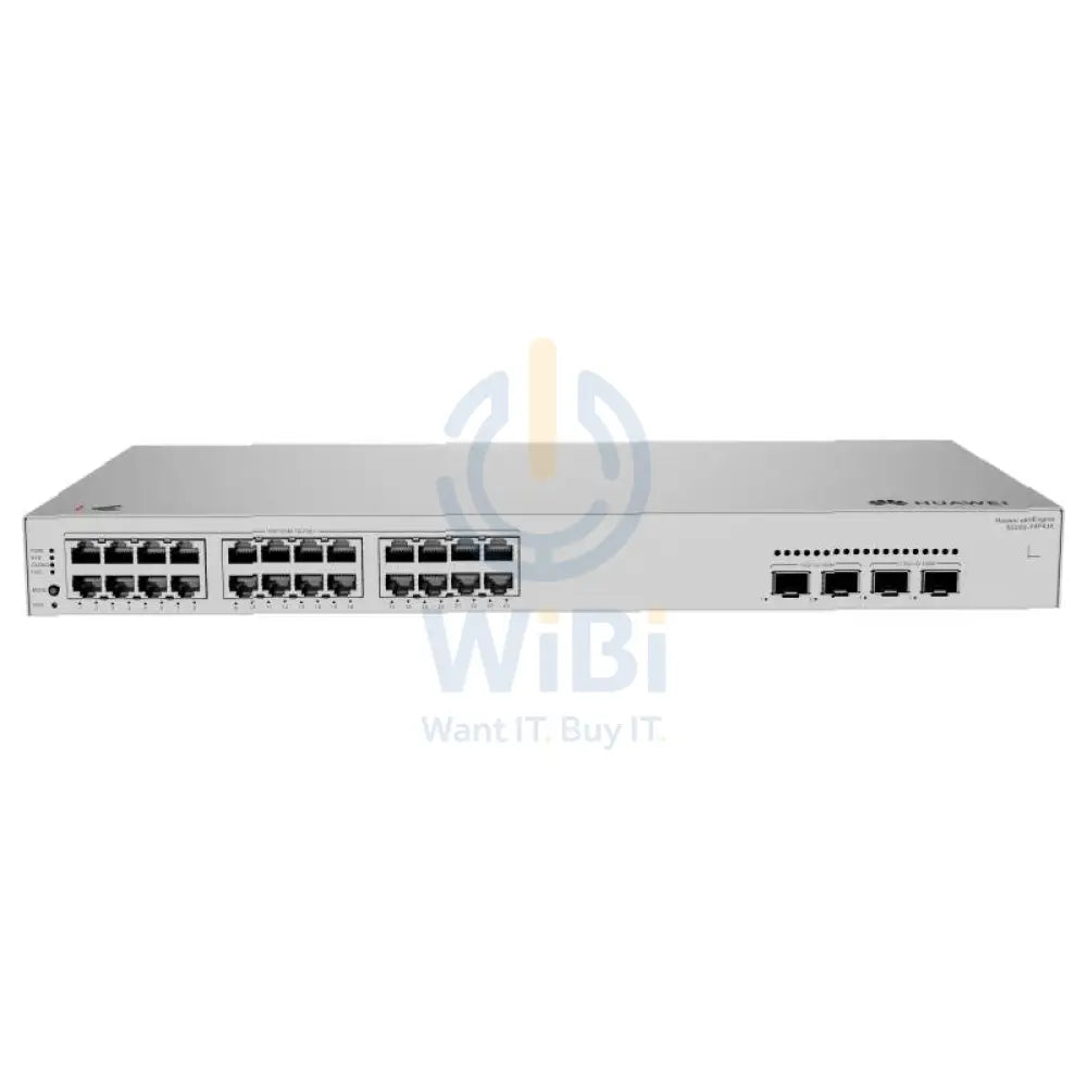 Huawei eKitEngine S220S-24P4JX Switch - 98 Gbit/s / 10G SFP + / GE RJ45 - Switch Networking Products > Switches
