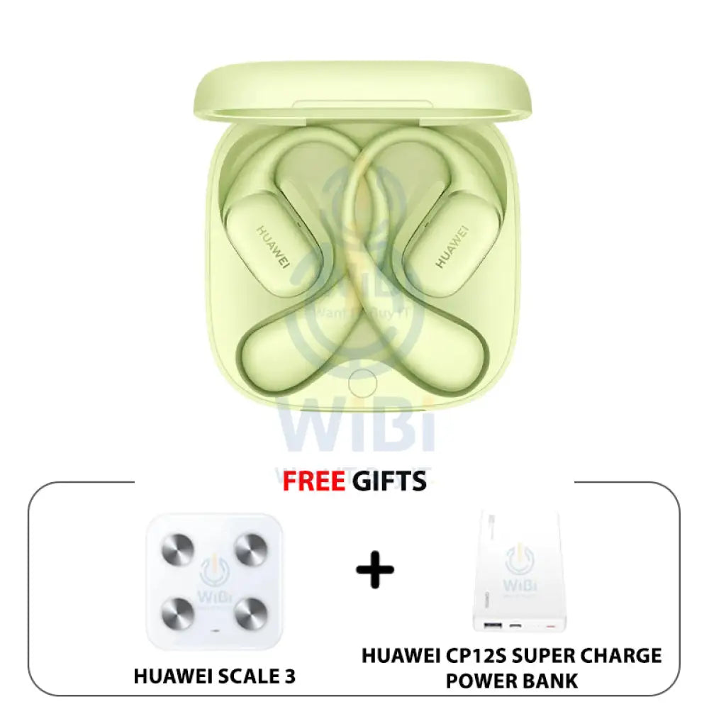Huawei FreeArc - In-Ear / Bluetooth 5.2 / USB Type-C / Green - Earbuds Accessories > Audio > Headphones