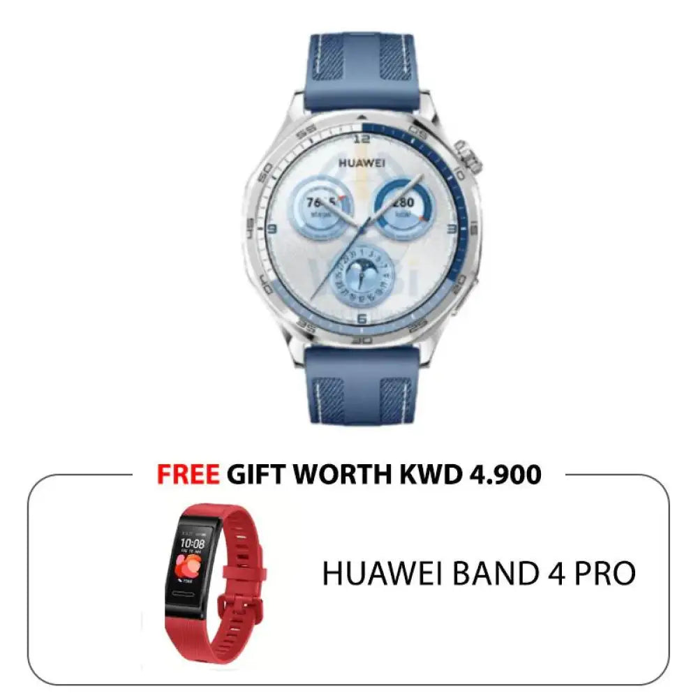 Huawei GT5 Smart Watch - 1.43’’ AMOLED / 46mm / Bluetooth - Blue Smart Watches