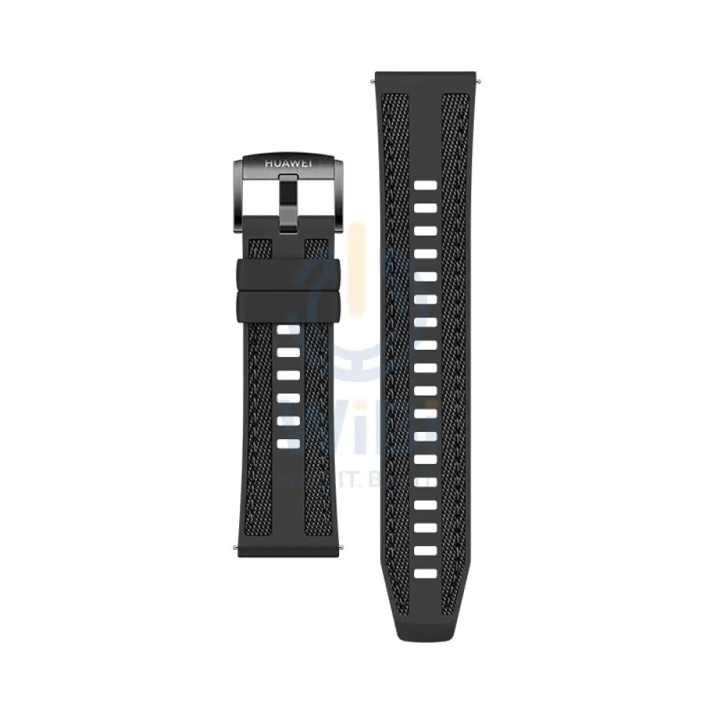 هواوي نايلون ومركب الفلورولاستومر سوار مركب لـ هواوي GT6 / GT6 برو - 46 مم / جرافيت أسود اكسسوارات > ذكي