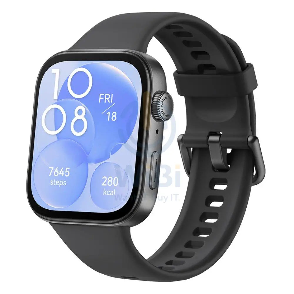Huawei Watch Fit 3 - 1.82 inch AMOLED / Bluetooth 5.2 / Black Smart Watches