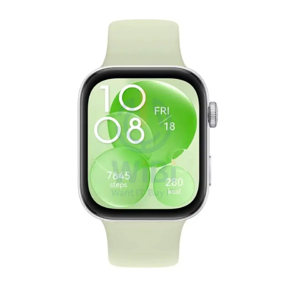 Huawei Watch Fit 3 - 1.82 inch AMOLED / Bluetooth 5.2 / Green Smart Watches