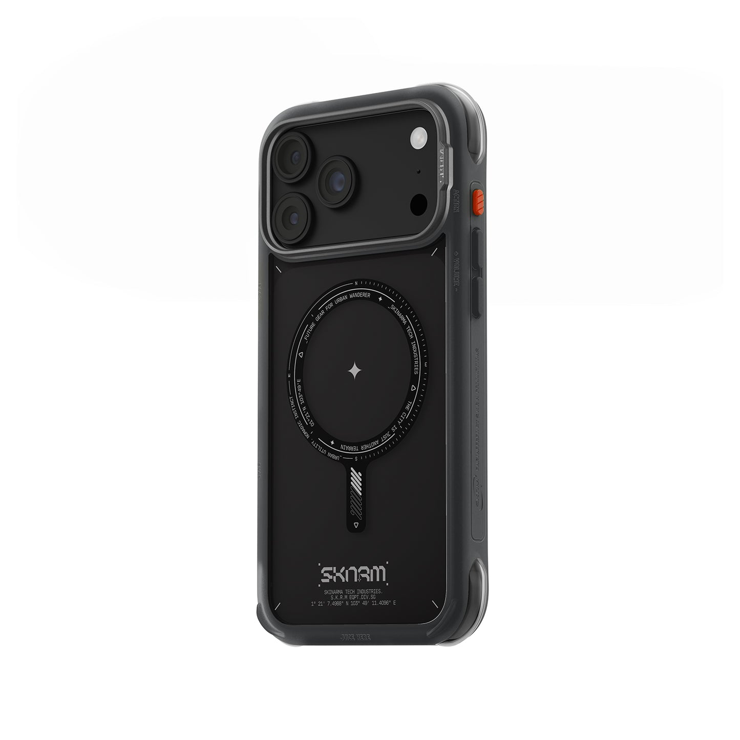 SkinArma Avion MagSafe Case for iPhone 18 Pro - Black