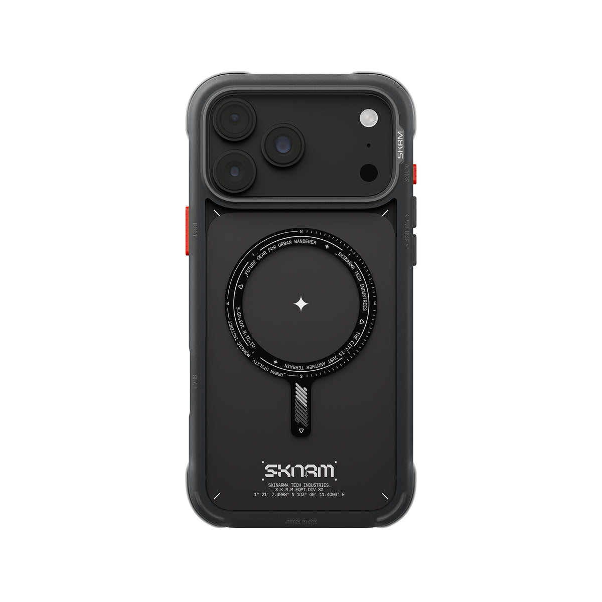 SkinArma Avion MagSafe Case for iPhone 18 Pro - Black