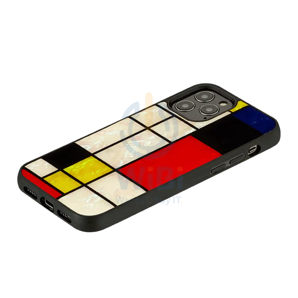 Ikins Natural Pearl Case For iPhone 12 & 12 Pro - Mondrian Accessories > Mobiles & Tablets > Offer Zone