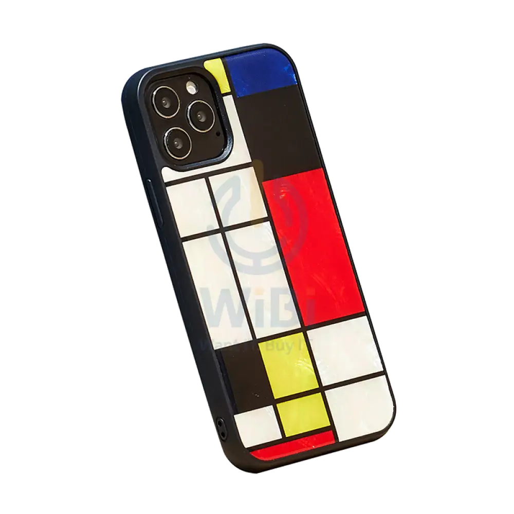 Ikins Natural Pearl Case For iPhone 12 & 12 Pro - Mondrian Accessories > Mobiles & Tablets > Offer Zone