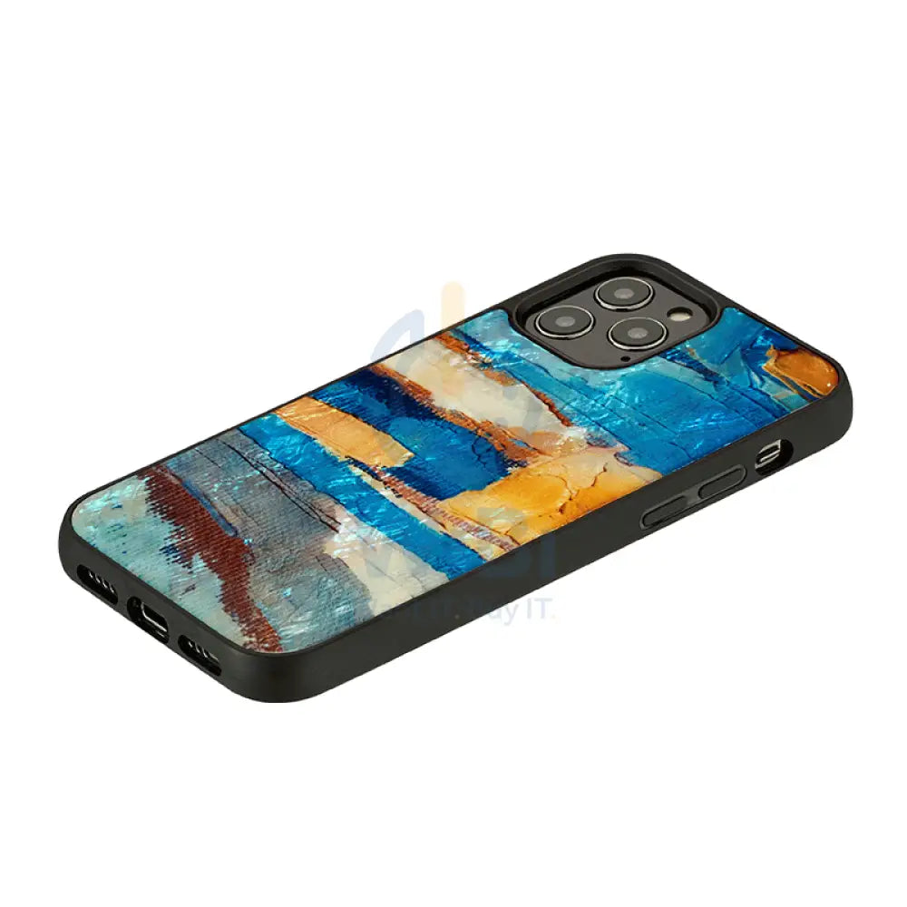 Ikins Natural Pearl Case For iPhone 12 & 12 Pro - Sky Blue Accessories > Mobiles & Tablets > Offer Zone