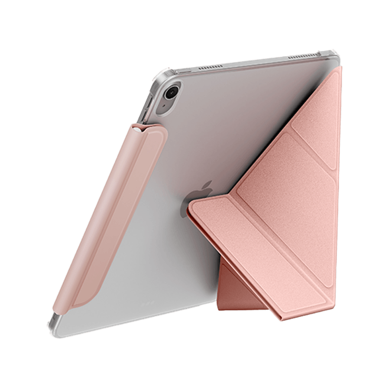 Uniq Camden Lite Case With Detachable Pencil Sleeve for iPad 11" (A16) - Blush Pink