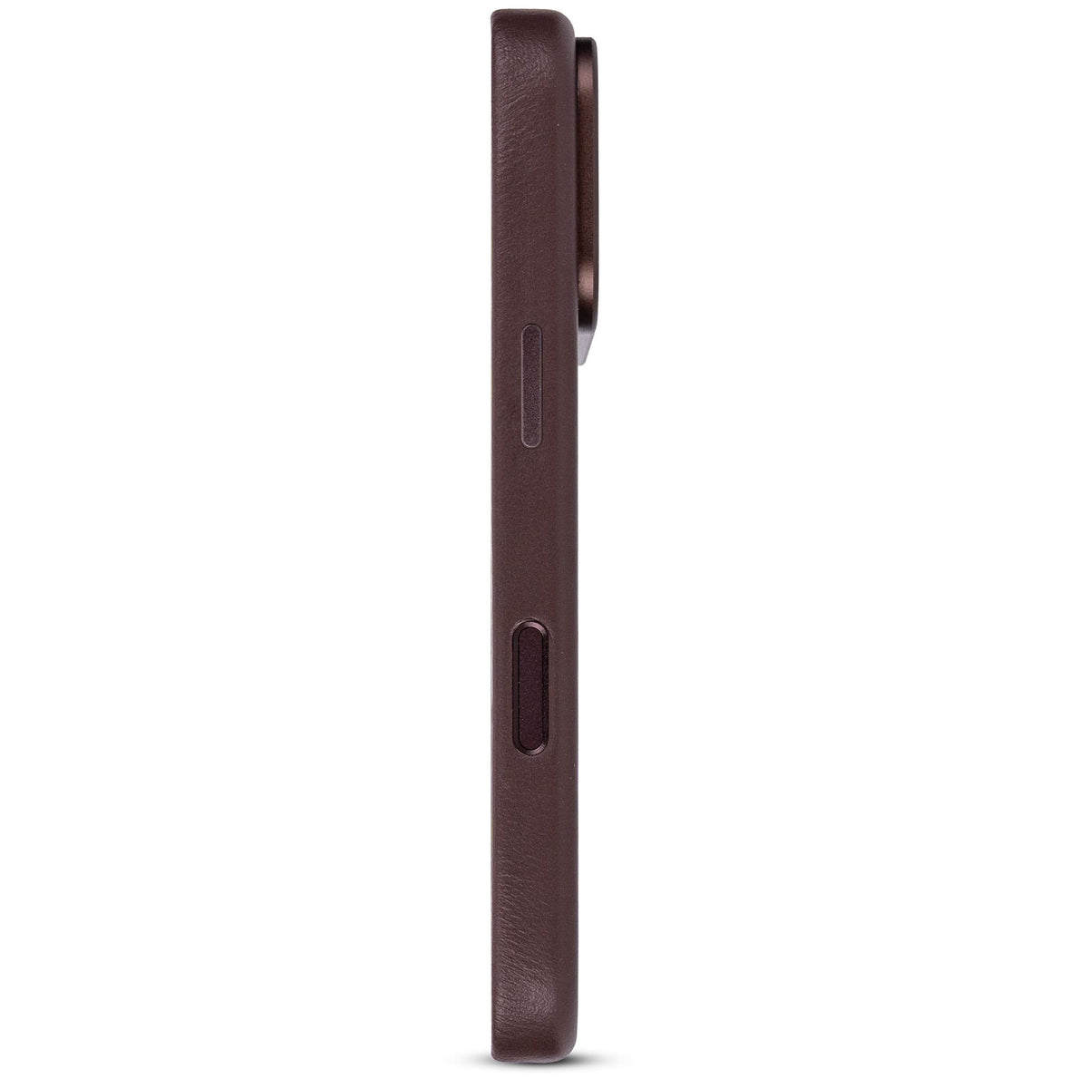 Decoded Leather Backcover Case For Apple iPhone 18 Pro / Apple iPhone 17 Pro - Chocolate Brown