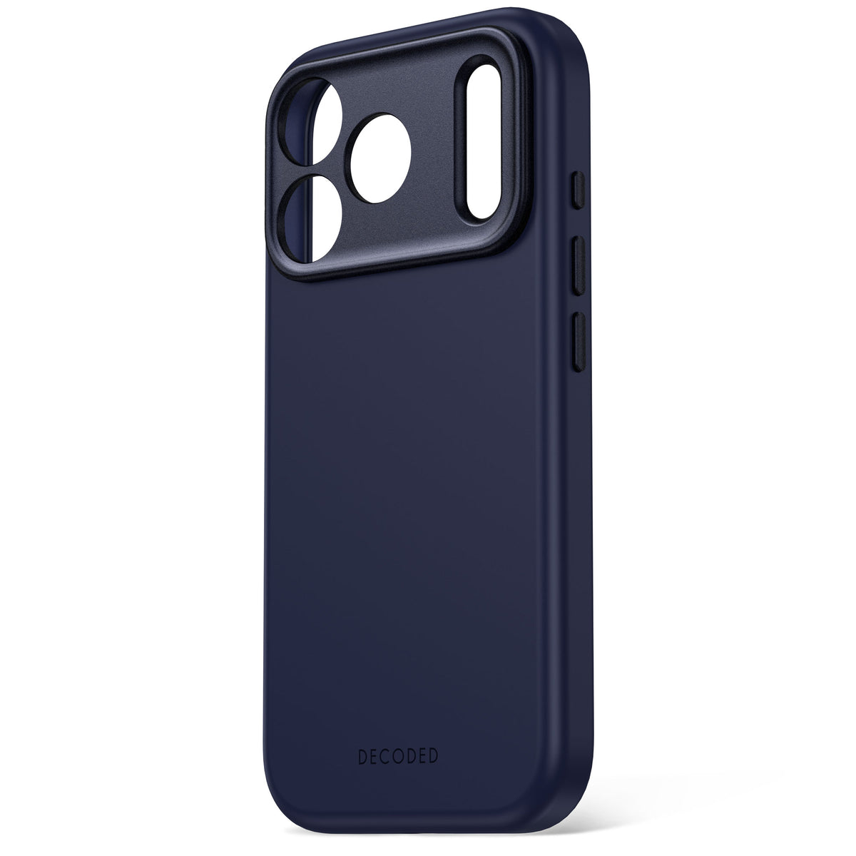 Decoded AntiMicrobial Silicone Backcover Case For Apple iPhone 18Pro Max / Apple iPhone 17 Pro Max - Atlantic Blue