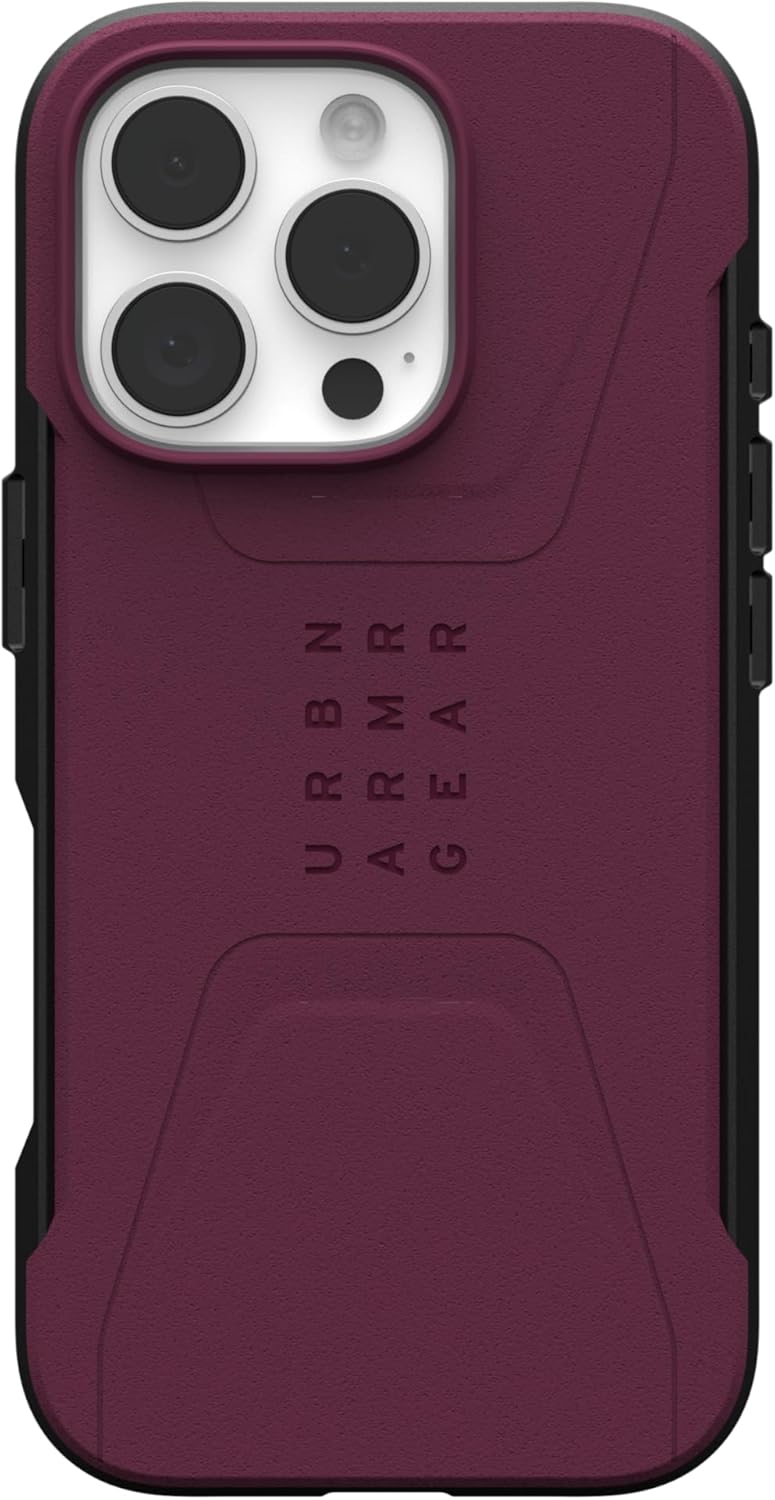 UAG iPhone 16 Pro Magsafe Civilian Case - Bordeaux