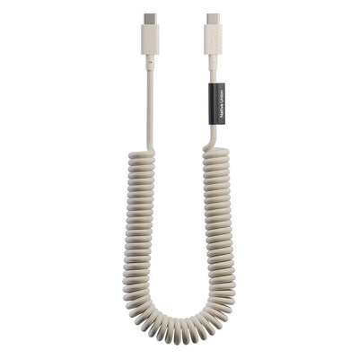 POP USB-C to USB-C XL Cable - 2.4 Meter / 60W / SandStone