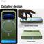 Elago Magnetic Silicone Case (Camera Control Key Included) For Apple iPhone 18 Pro Max / Apple iPhone 17 Pro Max - Cedar Green