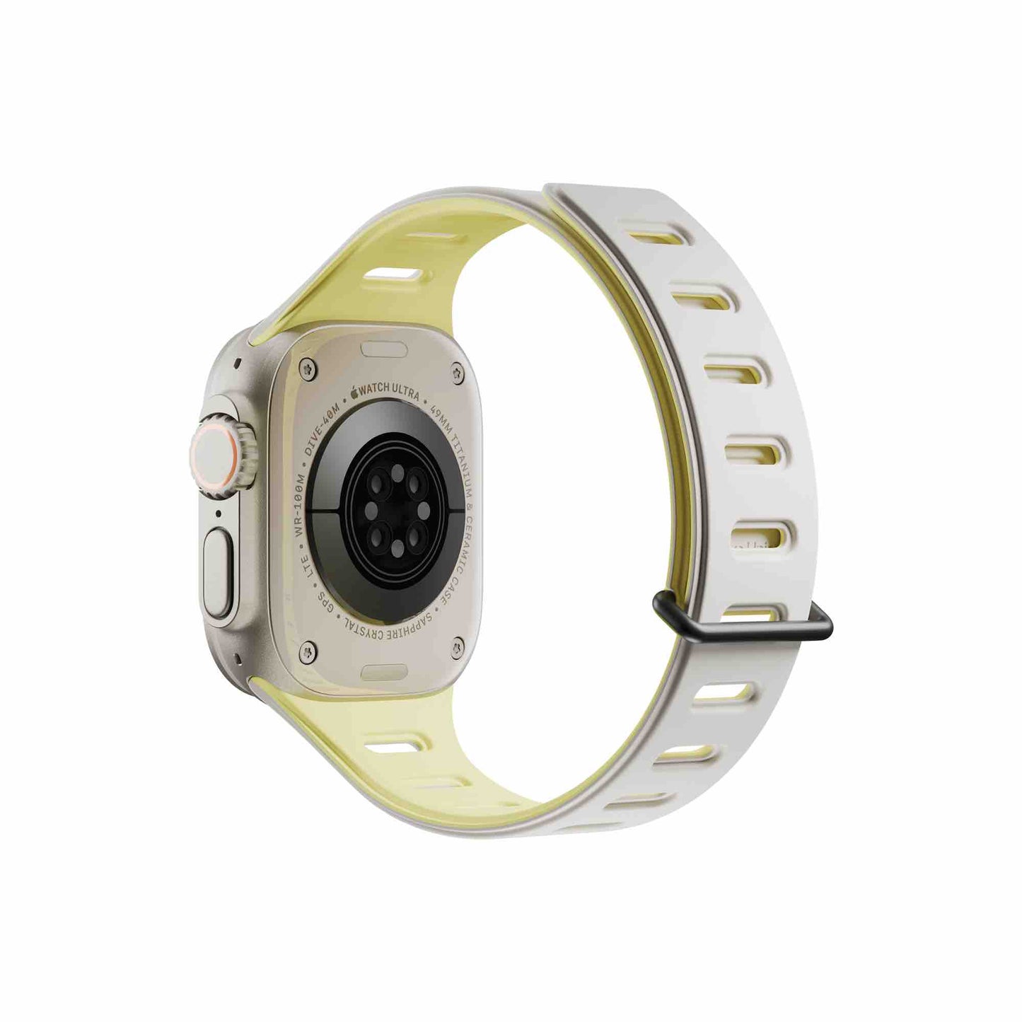 باند  ساعة  Native Union Activeباند  ابل ساعة ألترا - ليمون/رمل