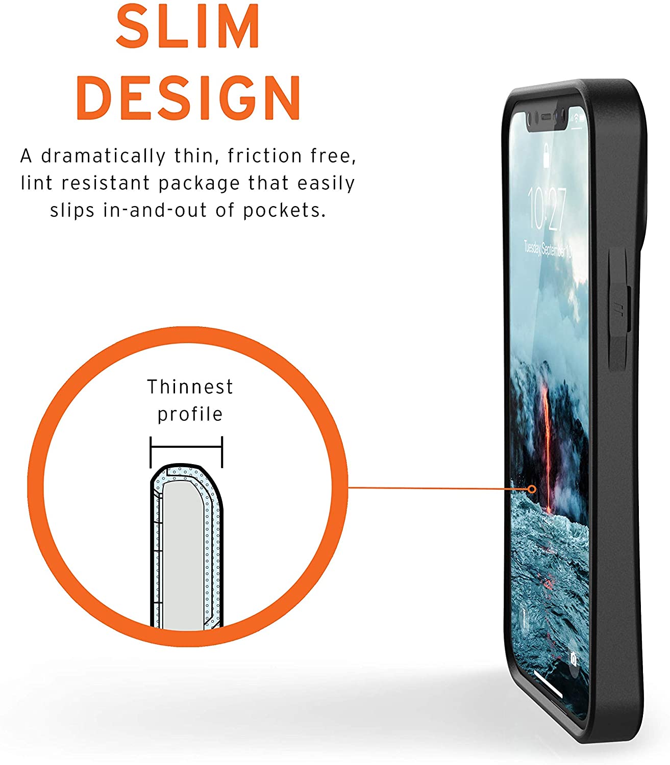 UAG Outback Bio Case - Apple iPhone 12 mini / Black Accessories > Mobiles & Tablets > Mobiles > Covers & Cases