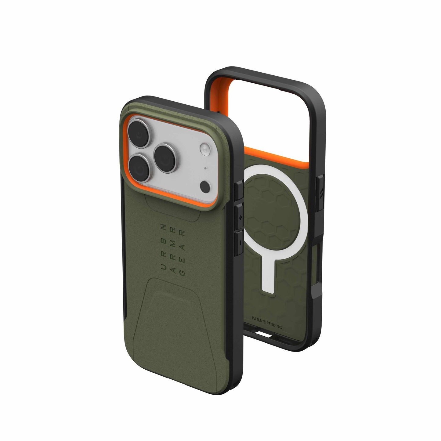 UAG iPhone 17 Pro Civilian Magsafe Case - Olive/Orange