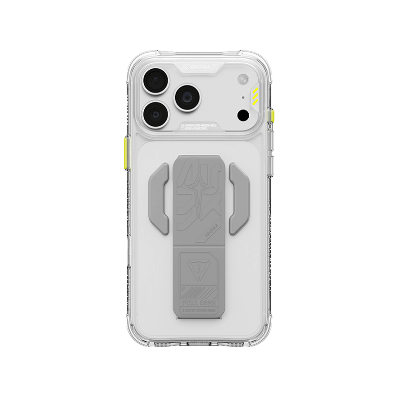 SkinArma Helio CE MagSafe Case With Grip Stand for iPhone 18 Pro Max - Clear