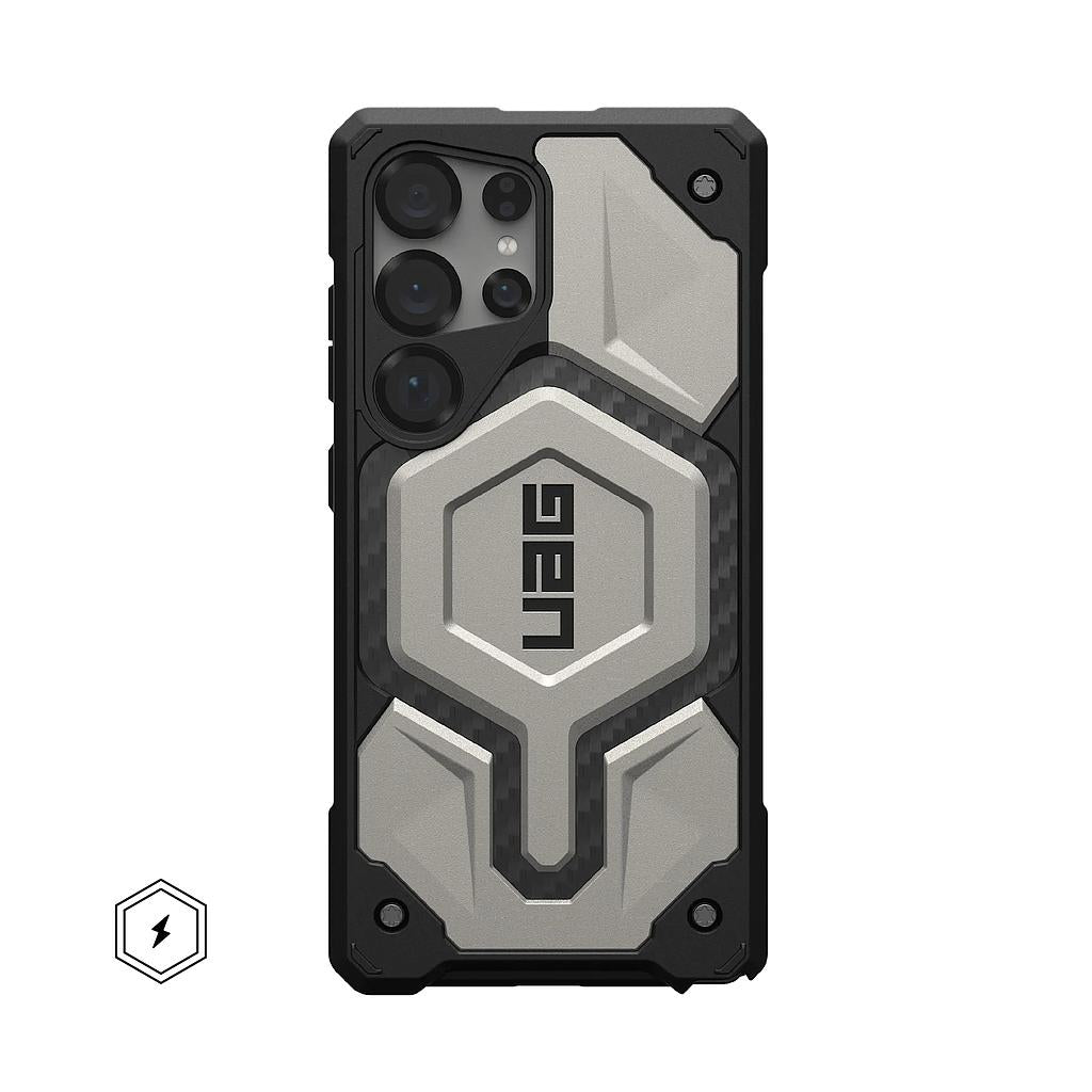 UAG Samsung Galaxy S25 Ultra Monarch Pro Case - Titanium