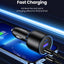 UGREEN Car Charger with 3-Port - 130W / Black