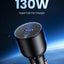 UGREEN Car Charger with 3-Port - 130W / Black