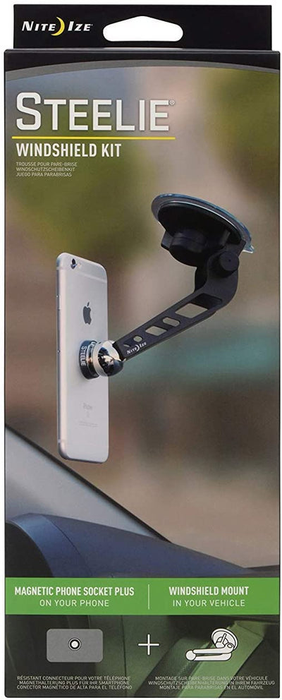 Steelie® Windshield Mount Kit - Black