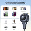 Baseus PrimeTrip VR2 Car Charger with Retractable Cable - USB-C / 45W / Cosmic Black