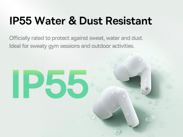 Baseus Bass BP1 NC In-Ear True Wireless Earbuds - Moon White