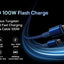 Baseus Tungsten Gold Fast Charging Cable - USB-C / 100W / 1 Meter / Blue