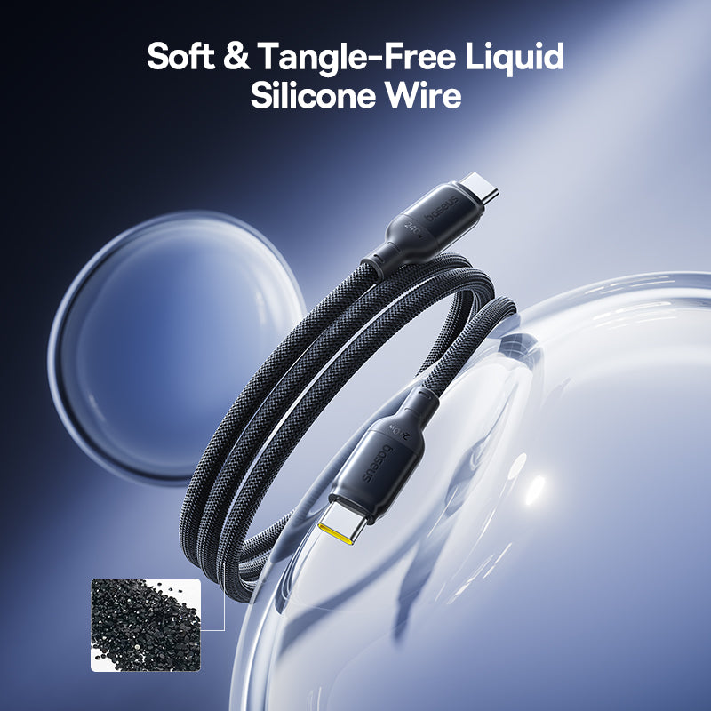 Baseus PicoGo Ⅱ Ultra Fast Charging Cable - USB-C / 240W / 1 Meter / Black