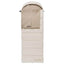 Naturehike RiXuan Envelope Hooded (USB-Heating) Cotton Sleeping Bag - Brown BE400 Right Zipper