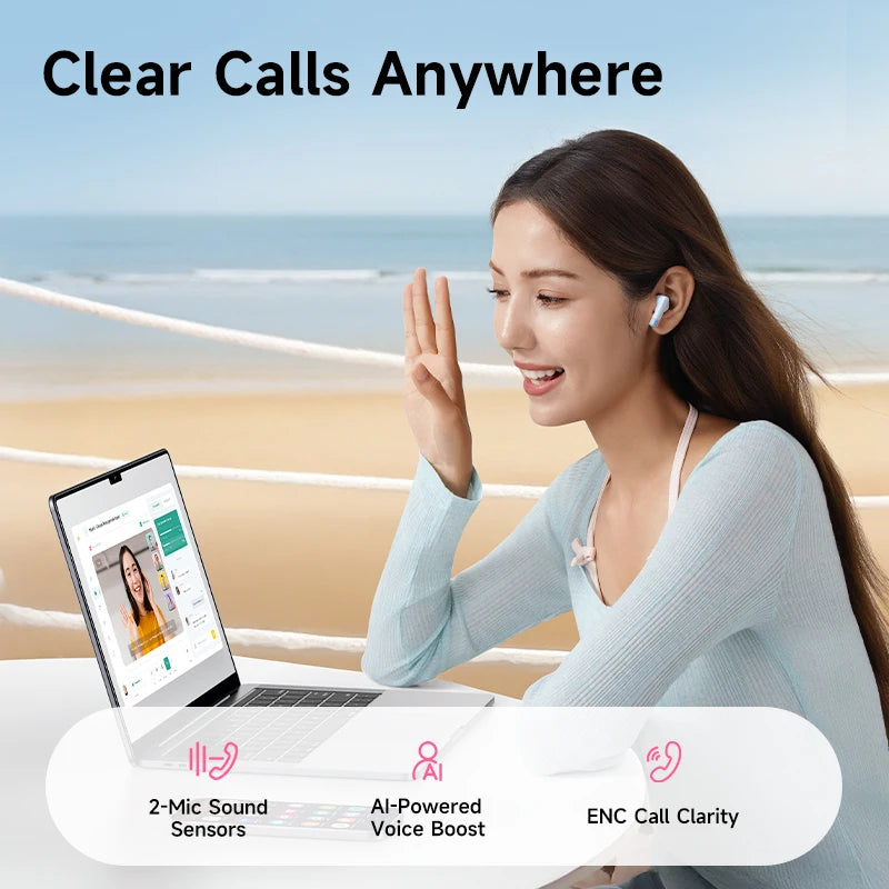 Baseus Bass BS2 Lite True Wireless Earbuds - Cosmic Black