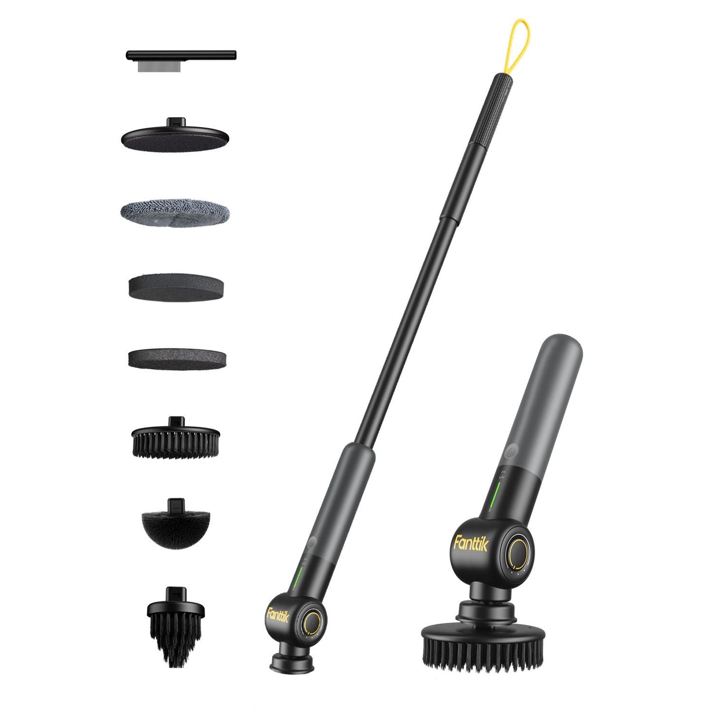 Fanttik G9 Pro Cordless Spin Scrubber - Black