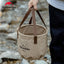 Naturehike Foldable Round Bucket - Light Brown (10L)