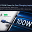 Baseus Tungsten Gold Fast Charging Cable - USB-C / 100W / 1 Meter / Blue