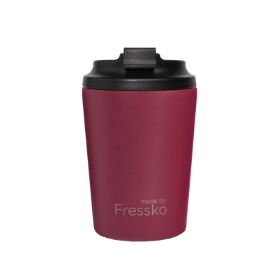 Fressko Bino 227ml / 8oz Cup - Stainless Steel - Rouge