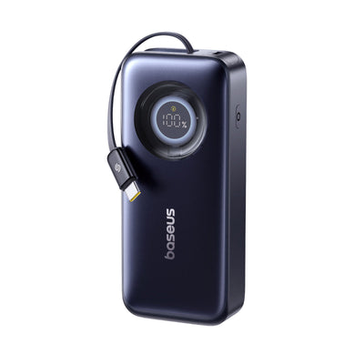 Baseus EnerCore CR11 Power Bank with Retractable Cable - 20000mAh / 67W / Cosmic Black