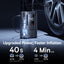 Baseus GoTrip VA1 Pro Super Mini Wired Inflator 22-Cylinder - Cosmic Black