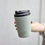 Fressko Camino 340ml / 12oz Cup - Stainless Steel - Sage