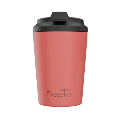 Fressko Camino 340ml / 12oz Cup - Stainless Steel - Coral