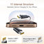 Baseus Dynamic 4 Pro Magnetic Fast Charging Cable - USB-C / 100W / 1 Meter / Black
