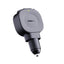 Baseus PrimeTrip VR2 Car Charger with Retractable Cable - USB-C / 45W / Cosmic Black