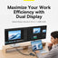 Baseus Metal Gleam II 10-in-1 USB HUB Dual Display - Cosmic Black