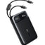 Baseus EnerFill FC11 Digital Display Power Bank with Dual Built-in USB-C Cables - 20000mAh / 45W / Cosmic Black