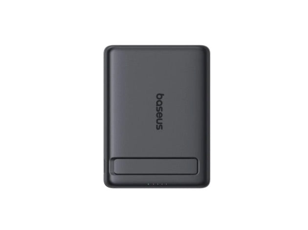 Baseus PicoGo AM31 Qi2 Ultra-Mini Magnetic Power Bank with Kickstand - 5000mAh / 20W / Cosmic Black