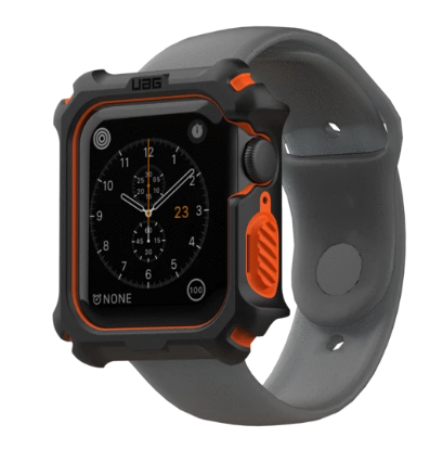 UAG Apple Watch 44Mm Series 6/5/4/Se/Se2 Rugged Case - (Online Packaging) - Black/Orange